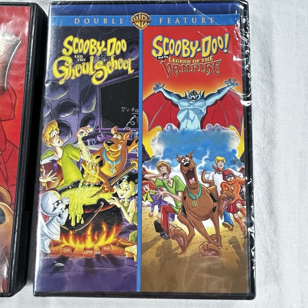 Warner Bros Scooby-Doo Pirates, Ghoul School, Legend Of The Vampire SEALED DVD - Picture 3 of 6